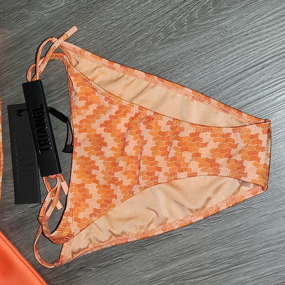 Orange confetti set with bag - Picture 3 of 7